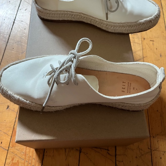 FEIT ESPADRILLE  HAND  SEWN  COURT SIZE 39 - Picture 5 of 10